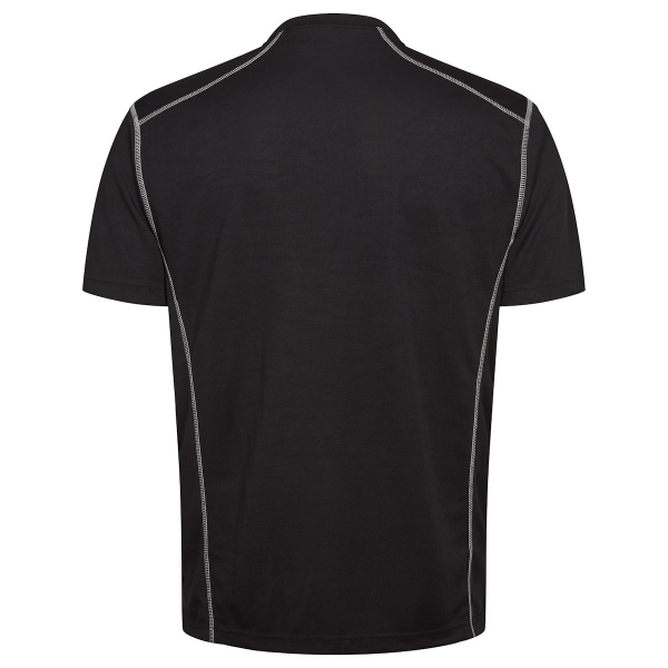 XXL4YOU - T-shirt manche courte Sport Tech noir de 3XL a 8XL - Image 2
