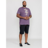 XXL4YOU - D555 - DUKE - T-shirt Melange de violet manche courte 3XL a 6XL - Image 3