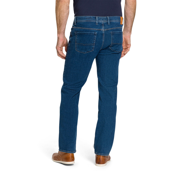 XXL4YOU - PIONEER THOMAS  jeans TAILLE NORMALE stretch bleu delave de 54 a 74 - Image 3