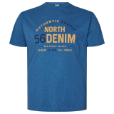 XXL4YOU North 56°4 T-shirt manche courte Bleu zéphir 2XL à 8XL