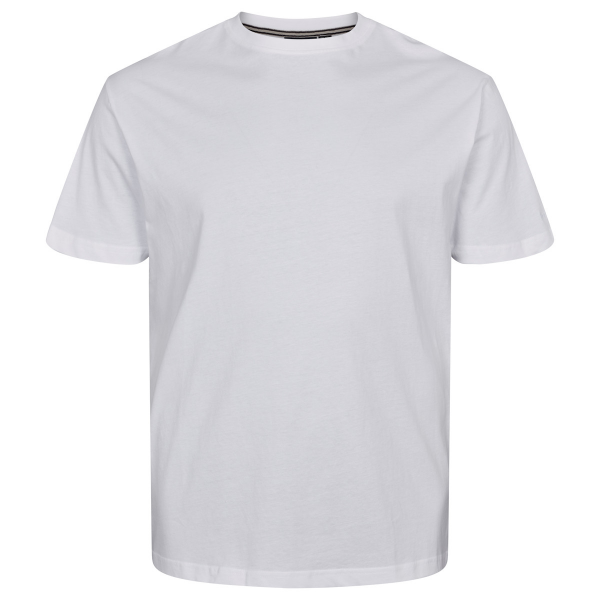 XXL4YOU - T-shirt blanc de 3XL a 8XL Col rond