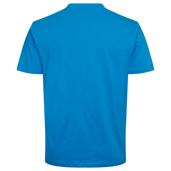 XXL4YOU - T-shirt bleu cobalt de 3XL a 8XL Col rond - Image 2