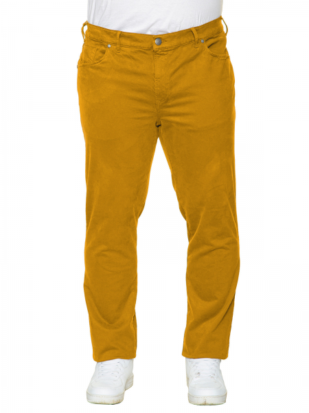 XXL4YOU - Maxfort pantalon stretch ocre de 54EU a 70EU - TROY - Image 1