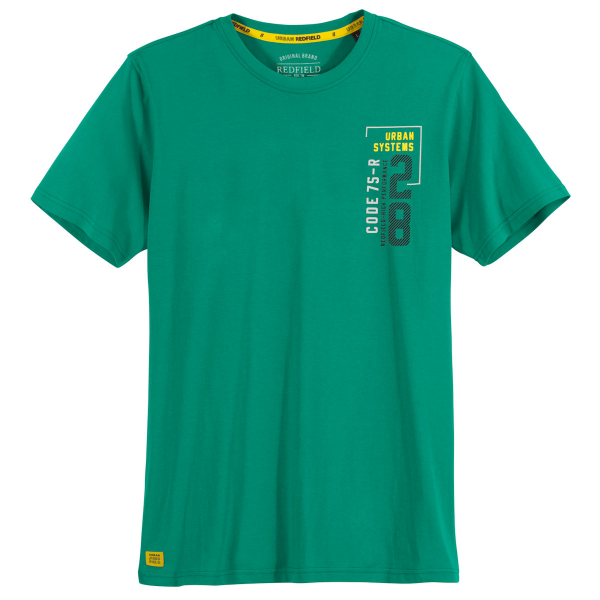 XXL4YOU - T-shirt manche courte vert de 3XL a 10XL Urban Systems