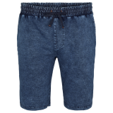 XXL4YOU Bermuda  sweat jeans bleu délavé grande taille 2XL - 8XL