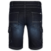 XXL4YOU - NORTH 56 DENIM - Bemuda jeans cargo bleu fonce delave grande taille 2XL - 8XL - Image 2