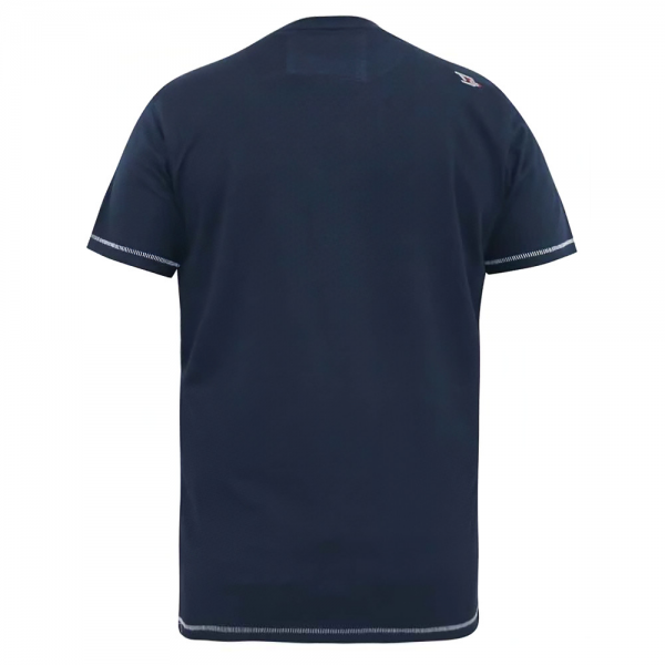XXL4YOU - T-shirt bleu marine manche courte 3XL a 10XL - Image 2