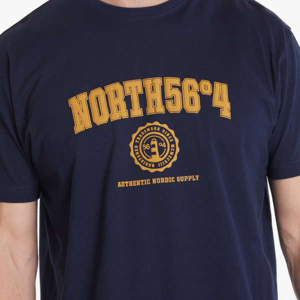 XXL4YOU - North 56°4 T-shirt manche courte bleu marine 3XL a 10XL - Authentic Nordic - Image 4