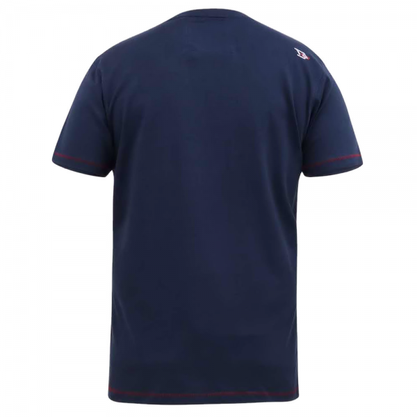 XXL4YOU - T-shirt bleu marine manche courte 3XL a 6XL - JAPAN - Image 2