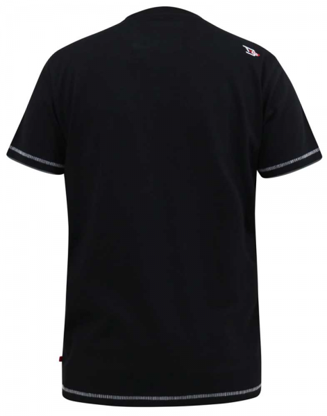 XXL4YOU - T-shirt noir manche courte 3XL a 10XL - LA - Image 4
