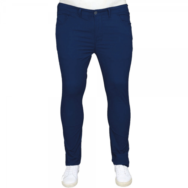 XXL4YOU - Maxfort pantalon stretch bleu de 56EU a 88EU GREGORIO
