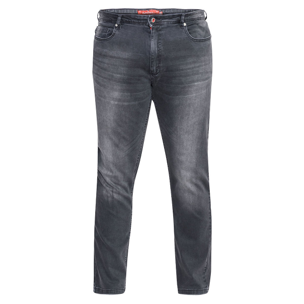 XXL4YOU - Jeans grande taille entre jambe 34\" noir delave  de 40US a 60US - Image 2