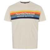 XXL4YOU North 56°4 T-shirt manche courte Beige clair 2XL à 10XL - Premium Outfitter