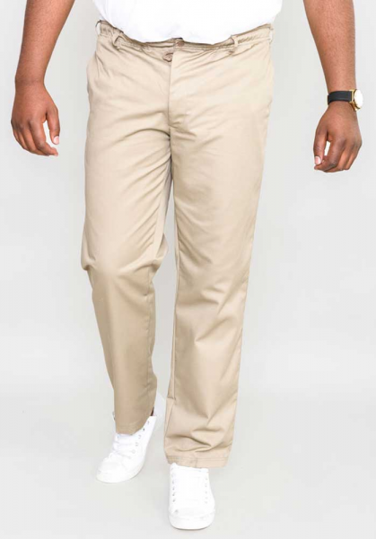 XXL4YOU - Pantalon taille elastiquee Beige  de 42US a 60US - Image 3