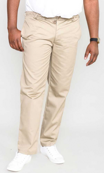 XXL4YOU - Pantalon taille elastiquee Beige  de 42US a 60US - Image 4