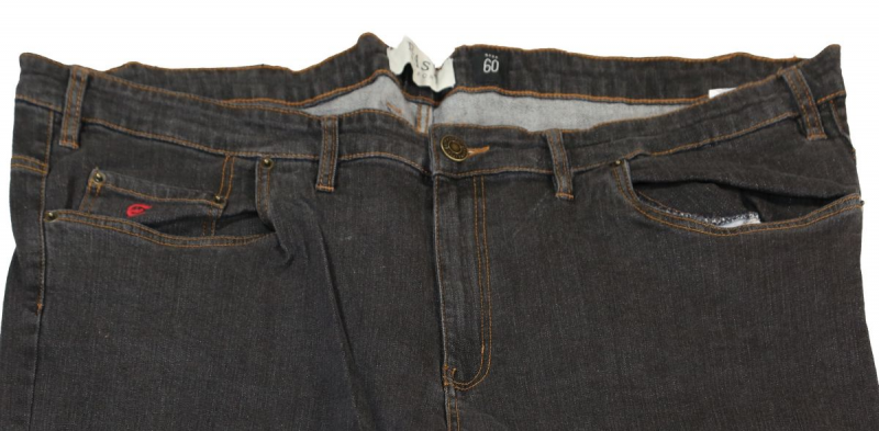 XXL4YOU - Maxfort jeans stretch noir delave de 52EU a 70EU - Image 2