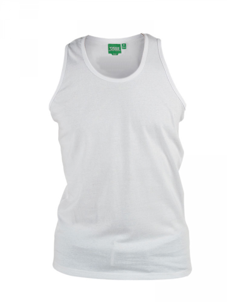 XXL4YOU - T-shirt sans manche blanc de 3XL a 6XL
