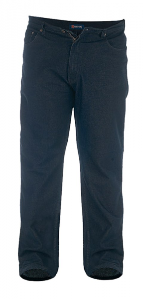 XXL4YOU - Jeans 5 poches noir delave Confort
