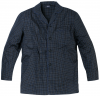 XXL4YOU - North 56°4 - Pyjama long complet carreaux  gris bleu de 3XL a 8XL - Image 1