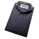 Chemise manche longue bleu Foncé de 3XL à 8XL