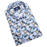 Chemise bleu clair manche longue de 2XL à 6XL
