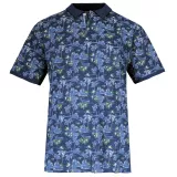 Polo manche courte bleu de 3XL à 6XL