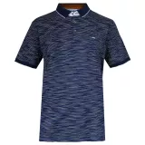 Polo fashion  manche courte bleu marine de 3XL à 6XL
