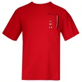 T-shirt manche courte rouge de 3XL à 10XL