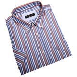 Chemise manches courtes marine, rouge, bleu blanc gris de 3XL à 8XL