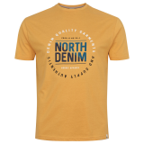 North DENIM56 T-shirt manche courte Jaune ocre 2XL à 8XL
