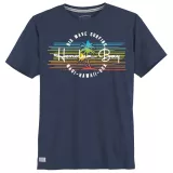 T-shirt manche courte bleu marine de 3XL à 10XL - Honolua Bay