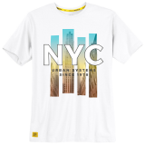T-shirt manche courte blanc de 3XL à 10XL NYC