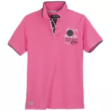 Polo piqué rose de 3XL à 10XL Beach & Boards