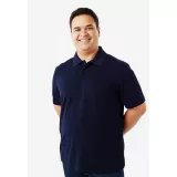 Polo Piqué de qualité bleu marine