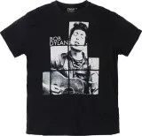T-shirt Rock Bob Dylan manches courtes noir