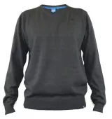 Pull col en v gris Charcoal 2XL