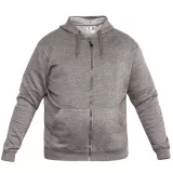 Sweat à capuche Mélange de gris de 2XL à 8XL