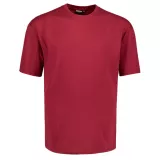 Tshirt bordeaux grande taille comfort fit