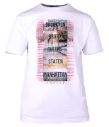 T-shirt manches Courtes blanc de 3XL à 8XL