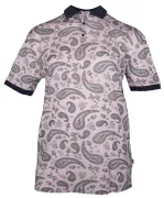 Polo manches courtes sable de 3XL à 7XL 