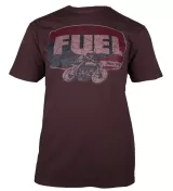 T-shirt manches Courtes vintage Brun Foncé de 3XL à 8XL