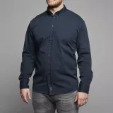 Chemise manches longues bleu marine