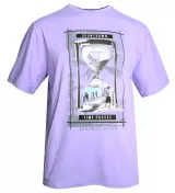 T-shirt imprimé Bahamas Beach mauve