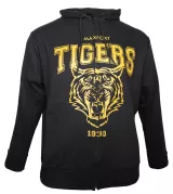 Sweat Maxfort TIGERS noir imprimé jaune