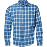 Chemise à Grands carreaux bleu manches longues