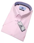 Chemise Rose manche courte 2XL et 3XL