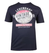 T-shirt manche courte bleu marine 3XL et  4XL