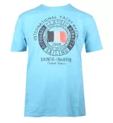 T-shirt manche courte bleu ethéré 3XL et 6XL