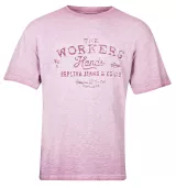 T-shirt délavé The Workers Hands taille vintage