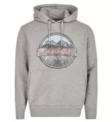 Sweat à capuche Mélange de gris clair Mountain Patrol